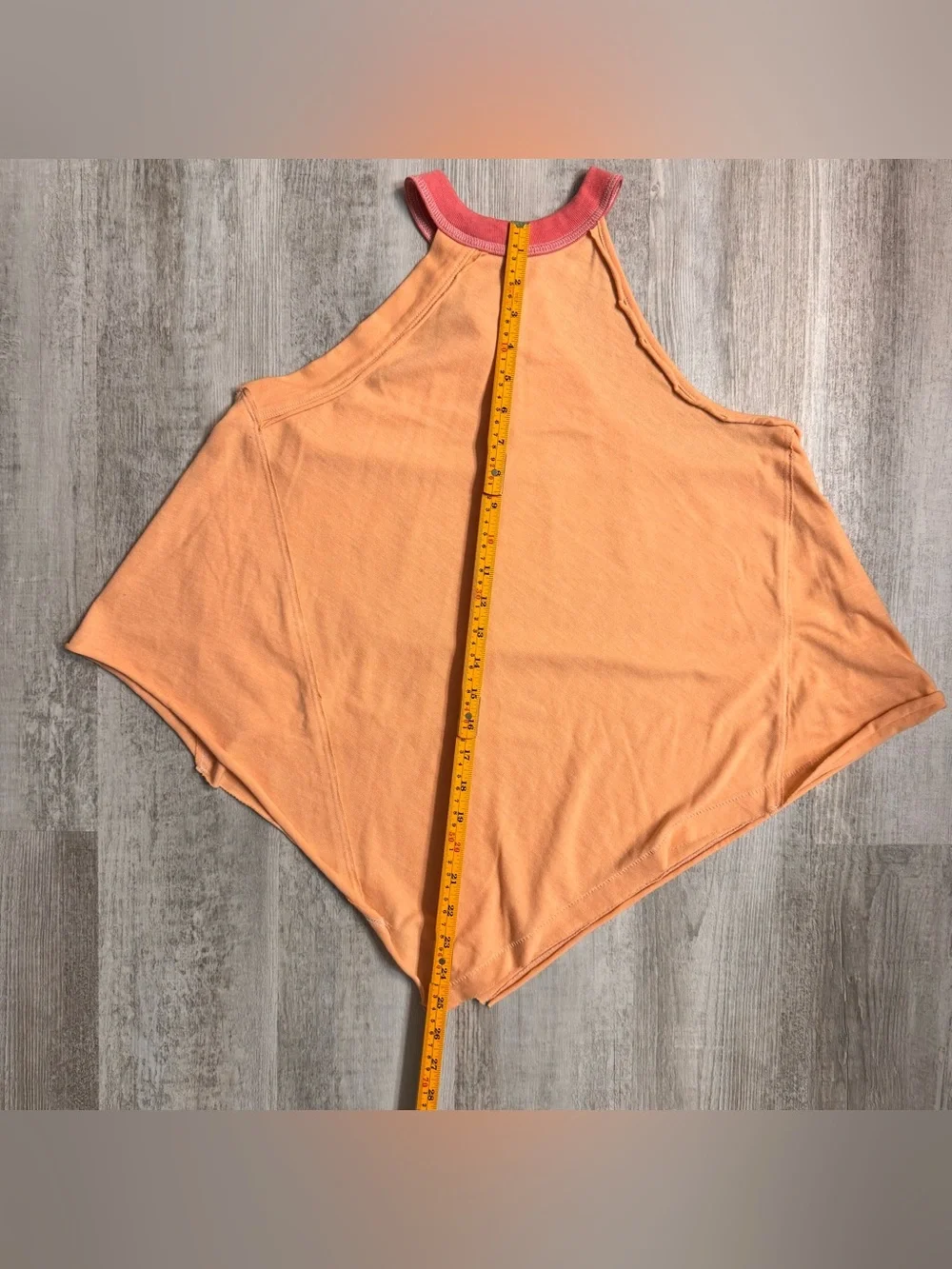 Free People We The Free Orange Twin Peaks Tank Top XS - Picture 6 of 9